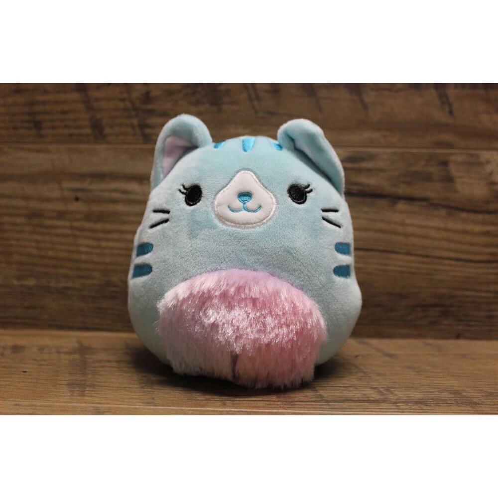 Squishmallows Corinna the Cat blue plush‎ toy animal plushie 5"